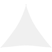 Vela parasole in tessuto Oxford triangolare 4,5 x 4,5 x 4,5 mt bianco 02_0009853