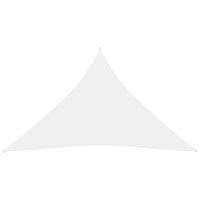 Vela parasole in tessuto Oxford triangolare 4,5 x 4,5 x 4,5 mt bianco 02_0009853