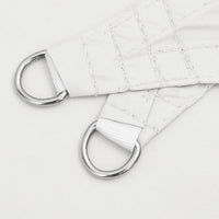 Parasole a Vela Oxford Triangolare 4,5x4,5x4,5 m Bianco