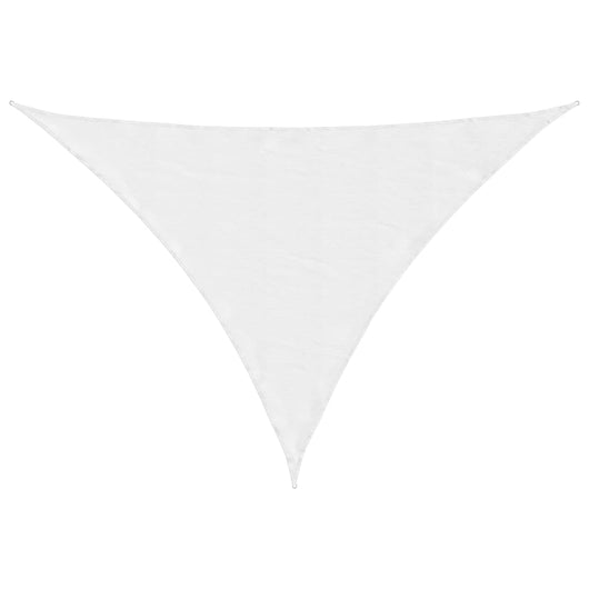 Parasole a Vela Oxford Triangolare 5x7x7 m Bianco cod mxl 15146
