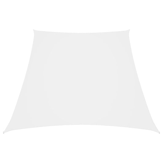 Parasole a Vela in Tela Oxford a Trapezio 2/4x3 m Bianco