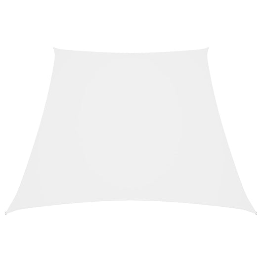 Telo parasole parasole vela trapezio tessuto Oxford 2/4 x 3 mt bianco 02_0009748