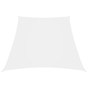 Telo parasole vela parasole trapezio tessuto Oxford 3/5 x 4 mt bianco 02_0009774
