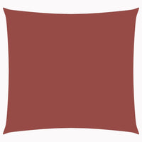 Vela Parasole in Tela Oxford Quadrata 2,5x2,5 m Terracotta