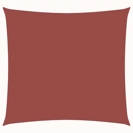 Vela Parasole in Tela Oxford Quadrata 3x3 m Terracotta
