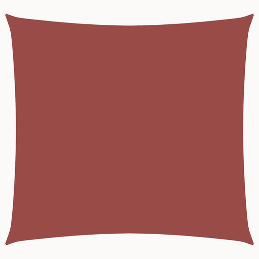 Vela Parasole in Tela Oxford Quadrata 4,5x4,5 m Terracotta