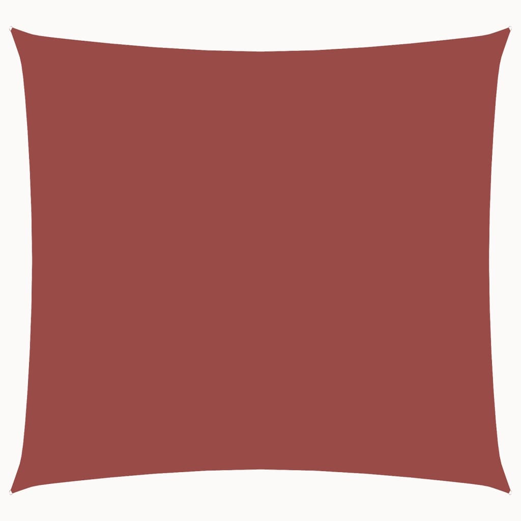 Vela Parasole in Tela Oxford Quadrata 6x6 m Terracotta