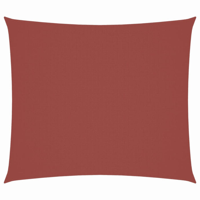 vidaXL Parasole a Vela Oxford Rettangolare 2x2,5 m Terracotta