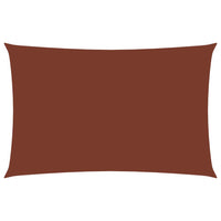 Ombrellone in tessuto vela rettangolare tessuto oxford 2 x 4,5 mt terracotta 02_0009627