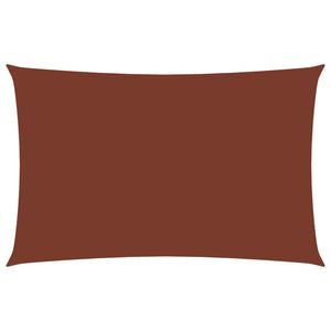 Ombrellone in tessuto vela rettangolare tessuto oxford 2 x 4,5 mt terracotta 02_0009627
