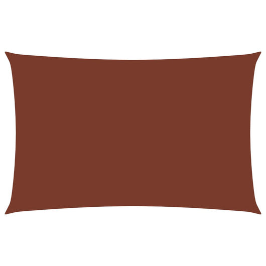 Ombrellone in tessuto vela rettangolare tessuto oxford 2 x 4,5 mt terracotta 02_0009627