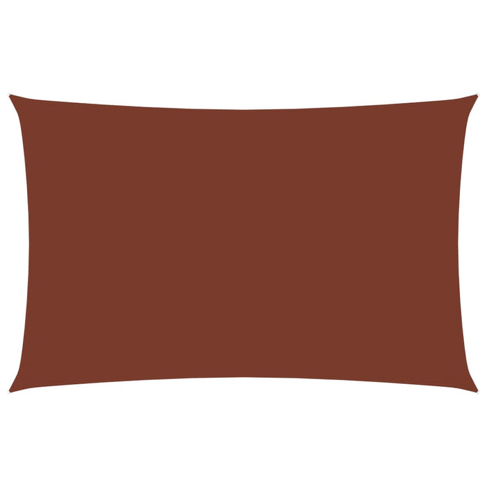 Ombrellone in tessuto vela rettangolare tessuto oxford 2 x 4,5 mt terracotta 02_0009627