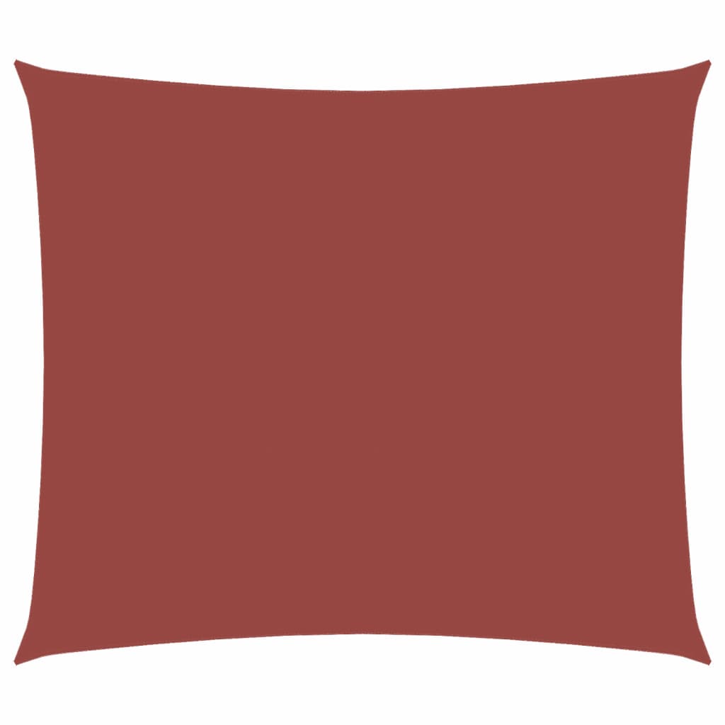 Parasole a Vela Oxford Rettangolare 2,5x3,5 m Terracotta cod mxl 10479