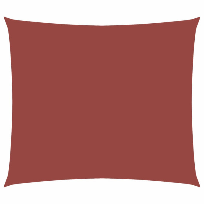 Parasole a Vela Oxford Rettangolare 2,5x3,5 m Terracotta cod mxl 10479