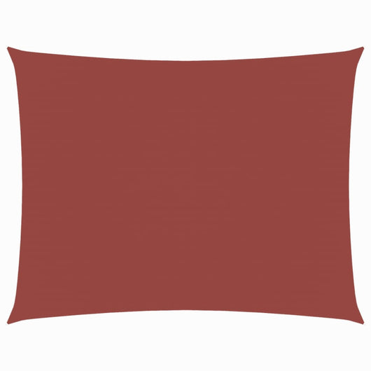 Parasole a Vela Oxford Rettangolare 2,5x4 m Terracotta 135372