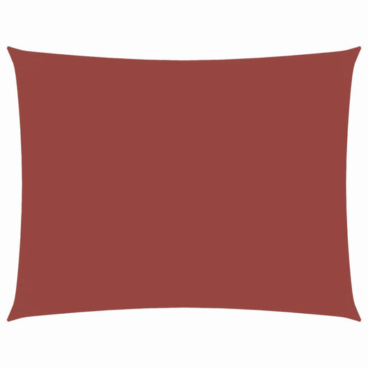 Parasole a Vela Oxford Rettangolare 3x4 m Terracotta 135375