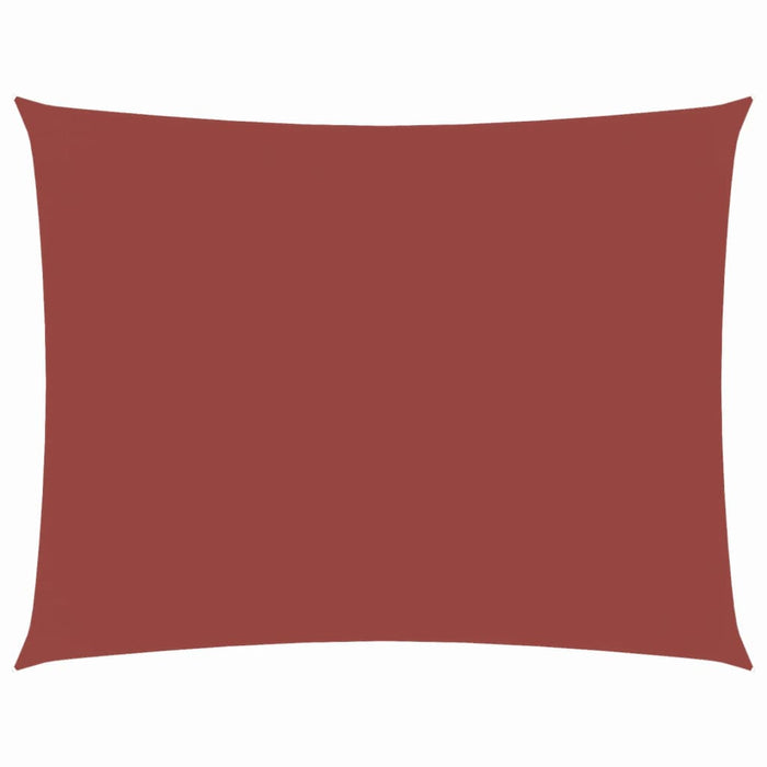 Parasole a Vela Oxford Rettangolare 3x4 m Terracotta 135375