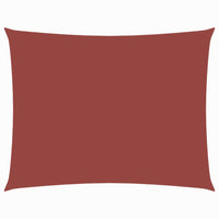 Parasole a Vela Oxford Rettangolare 3x5 m Terracotta 135377
