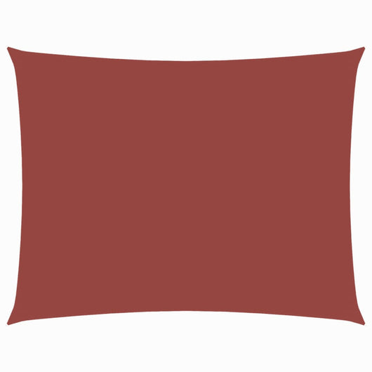 Parasole a Vela Oxford Rettangolare 3,5x4,5 m Terracotta cod mxl 24749