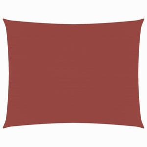 Parasole a Vela Oxford Rettangolare 4x5 m Terracotta 135381
