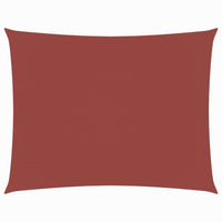 Parasole a Vela Oxford Rettangolare 4x5 m Terracotta