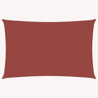 Parasole a Vela Oxford Rettangolare 5x7 m Terracotta cod mxl 23099