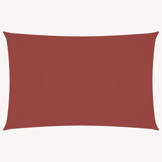 Parasole a Vela Oxford Rettangolare 5x7 m Terracotta 135385