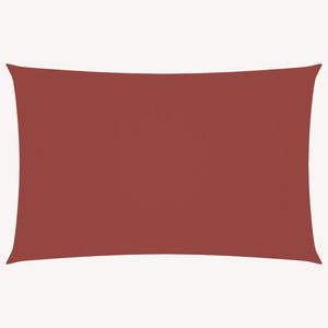 Parasole a Vela Oxford Rettangolare 6x8 m Terracotta 135388