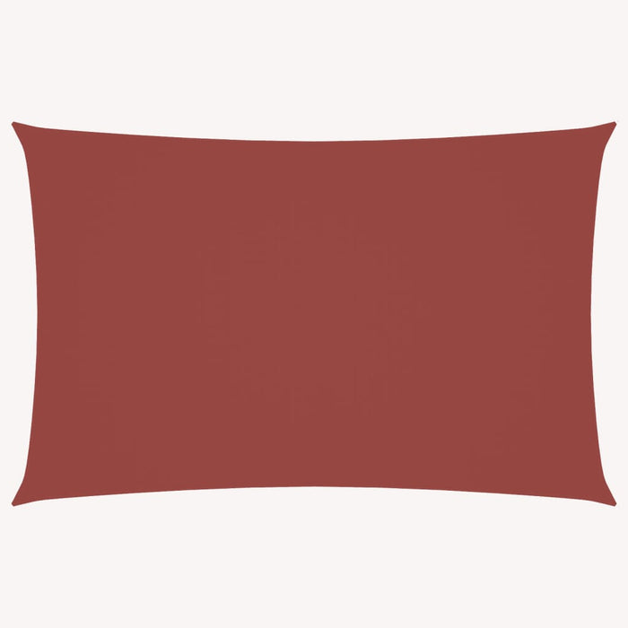 Parasole a Vela Oxford Rettangolare 6x8 m Terracotta 135388