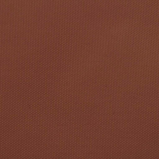 Parasole a Vela in Tela Oxford a Trapezio 2/4x3 m Terracotta 135406