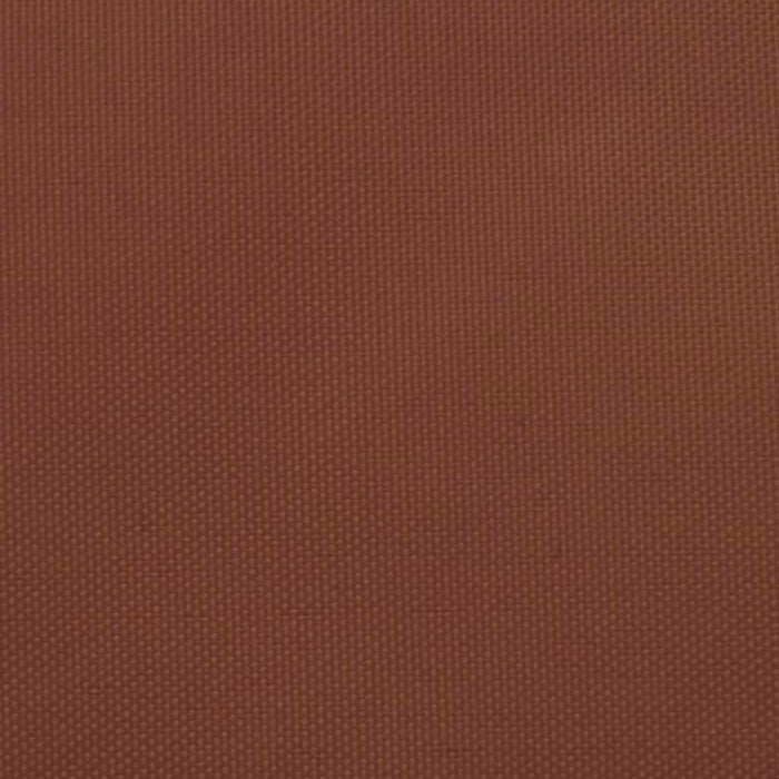 Parasole a Vela in Tela Oxford a Trapezio 2/4x3 m Terracotta 135406