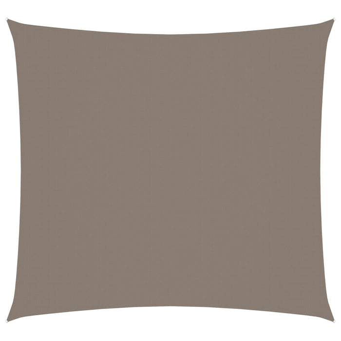 Tenda a vela parasole quadrata in tessuto oxford 7 x 7 m tortora 02_0009544