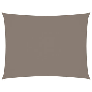 Ombrellone in tessuto vela rettangolare in tessuto oxford 2 x 3,5 m tortora 02_0009606
