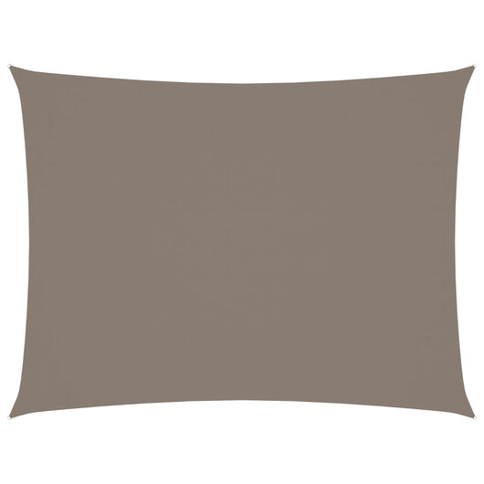 Ombrellone in tessuto vela rettangolare in tessuto oxford 2 x 3,5 m tortora 02_0009606