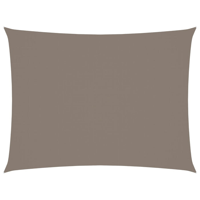 Ombrellone in tessuto vela rettangolare in tessuto oxford 2 x 3,5 m tortora 02_0009606