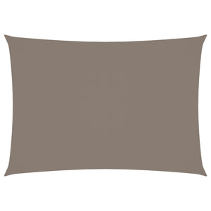 Ombrellone in tessuto vela rettangolare tessuto oxford 2 x 4,5 m tortora 02_0009626