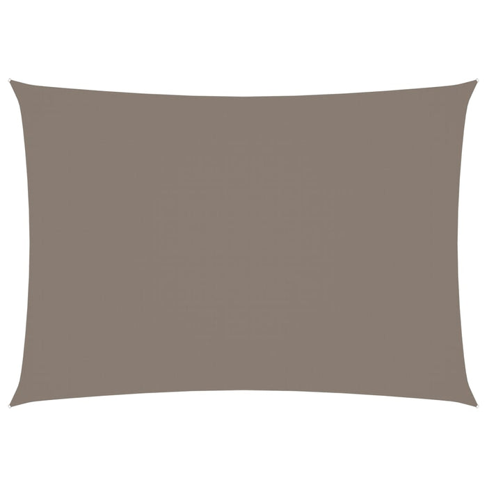 Ombrellone in tessuto vela rettangolare tessuto oxford 2 x 4,5 m tortora 02_0009626