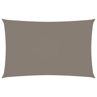 Ombrellone in tessuto vela rettangolare tessuto oxford 2,5 x 5 m tortora 02_0009586