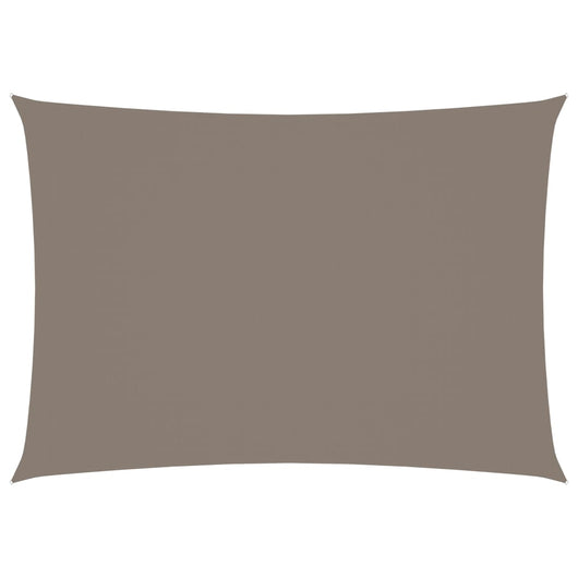 Vela parasole in telo parasole rettangolare in tessuto oxford 3 x 4 m tortora 02_0009666