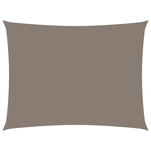 Ombrellone in tessuto vela rettangolare in tessuto oxford 3 x 4,5 m tortora 02_0009675