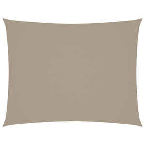 Parasole a Vela Oxford Rettangolare 3x4,5 m Grigio Talpa 135431