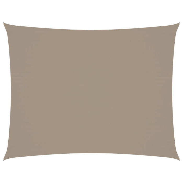 Parasole a Vela Oxford Rettangolare 3,5x4,5 m Talpa 135434