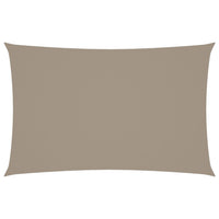 Parasole a Vela Oxford Rettangolare 5x8 m Talpa 135441
