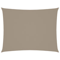 Parasole a Vela Oxford Rettangolare 6x7 m Talpa 135442