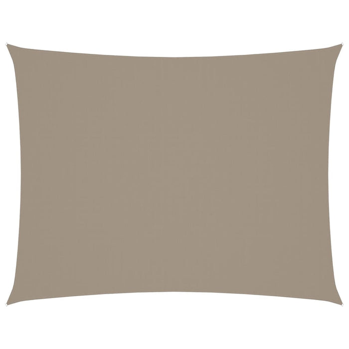 Parasole a Vela Oxford Rettangolare 6x7 m Talpa 135442