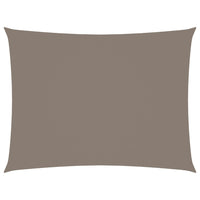 Vela parasole in telo parasole rettangolare in tessuto oxford 6 x 7 m tortora 02_0009740