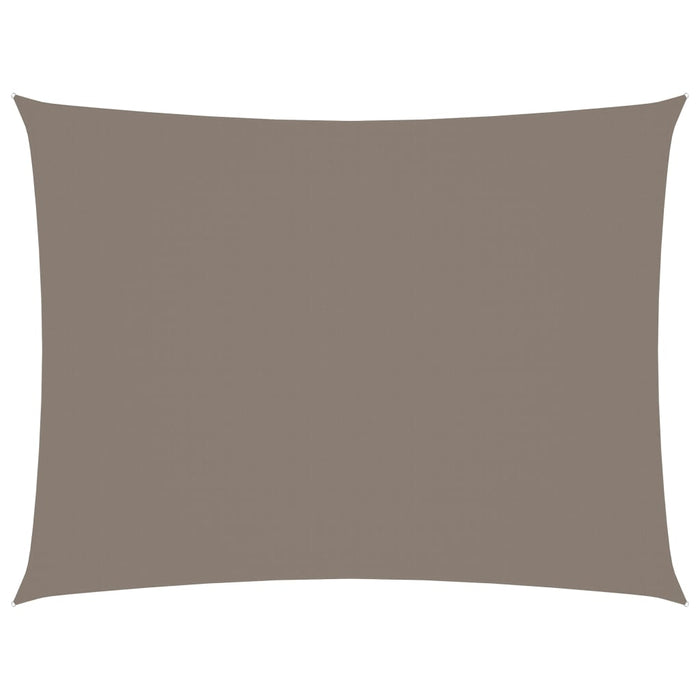 Vela parasole in telo parasole rettangolare in tessuto oxford 6 x 7 m tortora 02_0009740