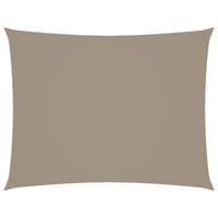 Parasole a Vela Oxford Rettangolare 6x8 m Talpa 135443