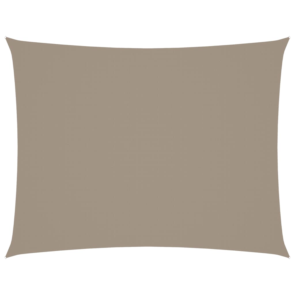 Parasole a Vela Oxford Rettangolare 6x8 m Talpa 135443