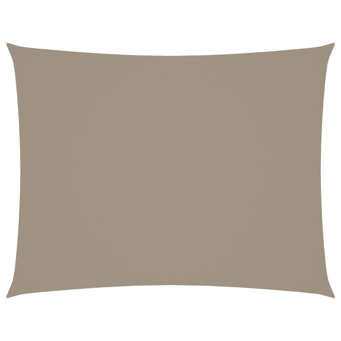 Parasole a Vela Oxford Rettangolare 6x8 m Talpa 135443